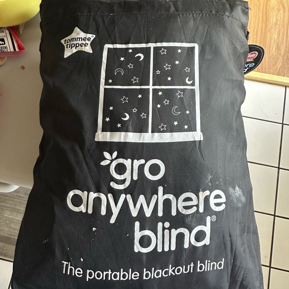 Tommee Tippee Black Portable Blackout Blind
